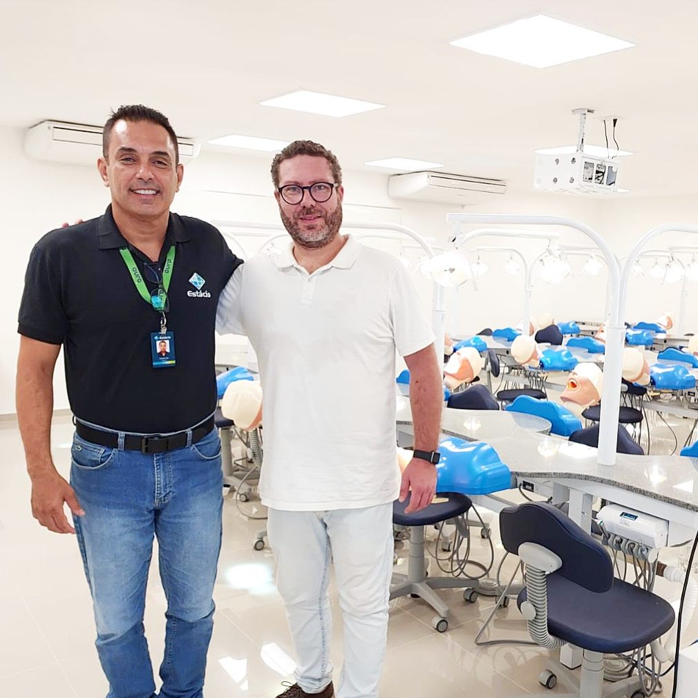 Gustavo na clínica da Estácio Petrópolis